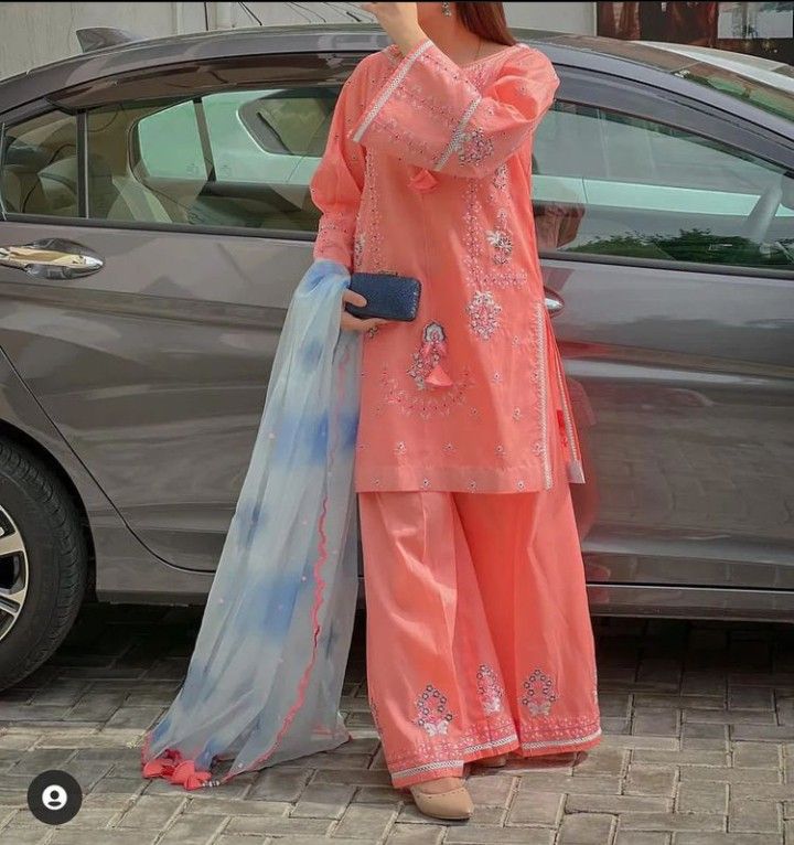 Premium Unstitched - Lawn 3pc Embroidered Suit