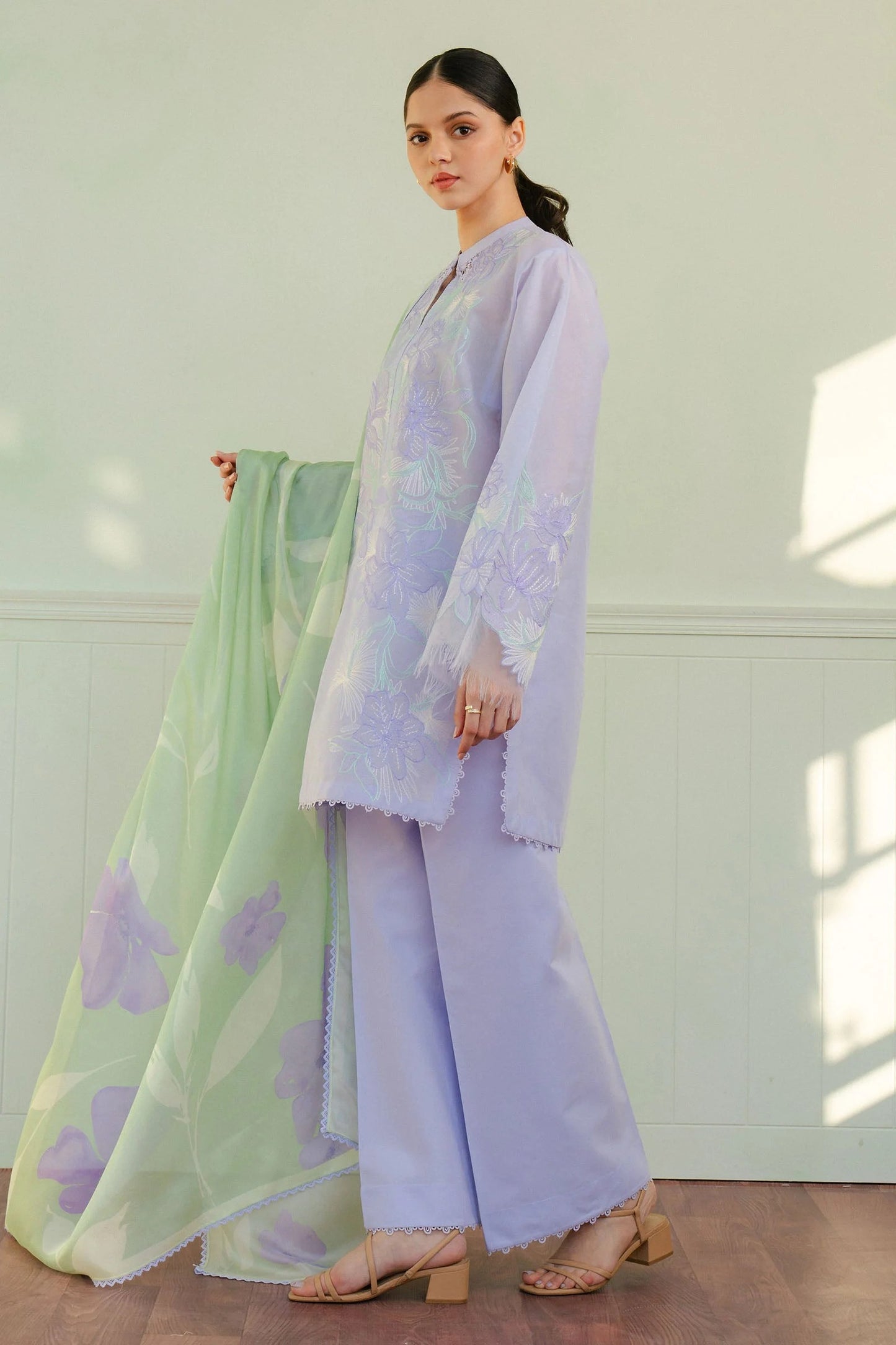 Zara Shahjahan Premium Lawn - 3pc Unstitched