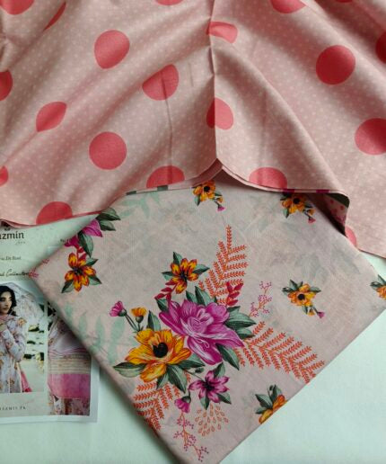 Unstitched - Lawn 3pc Printed Suit
