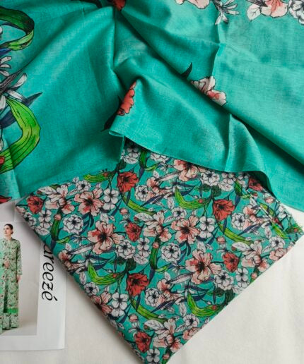 Unstitched - Lawn 3pc Printed Suit