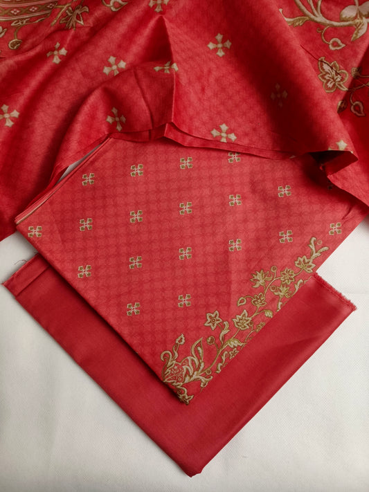 Unstitched - Lawn 3pc Printed Suit