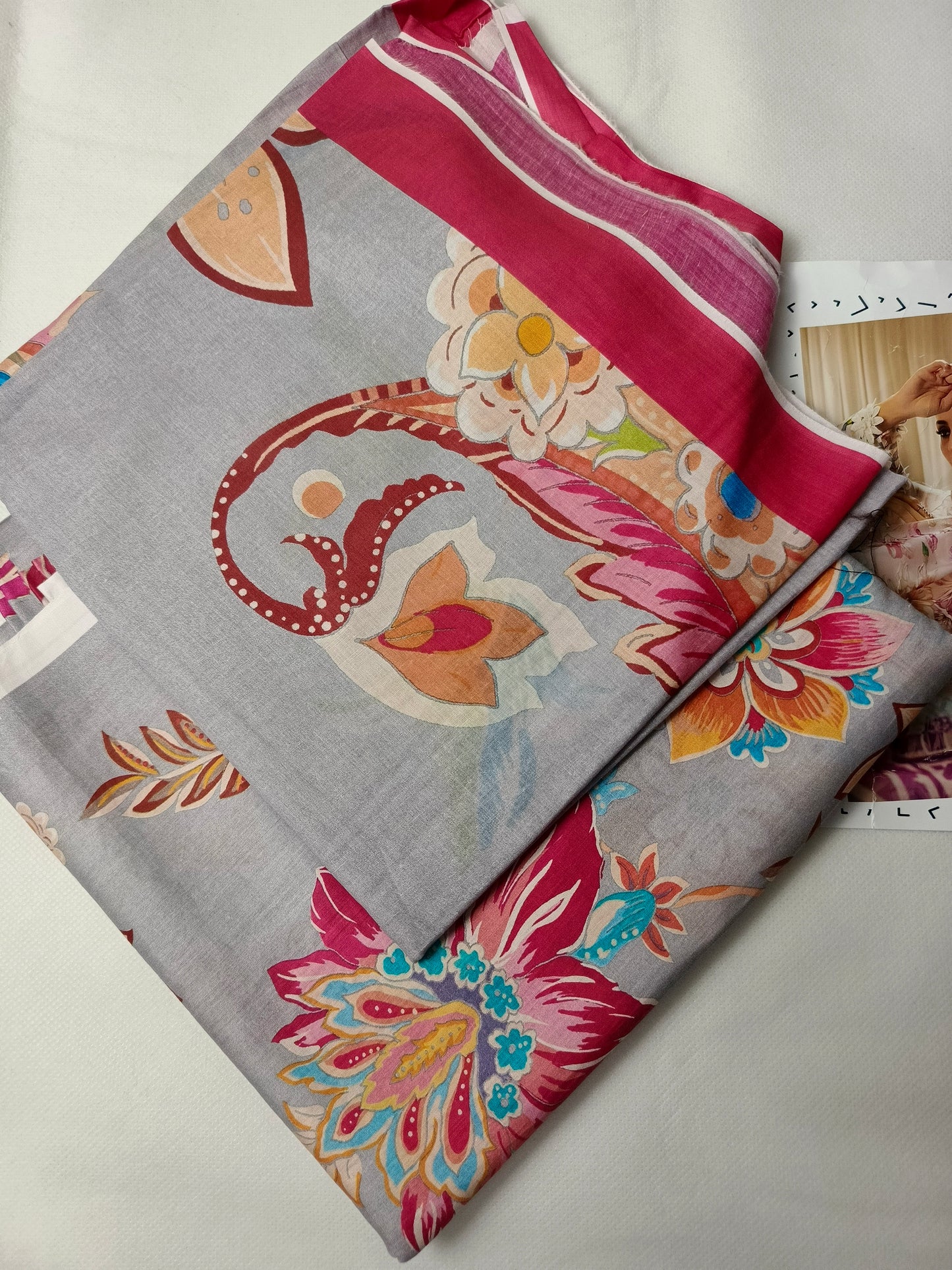 Unstitched - Lawn Allover 3pc Printed Suit
