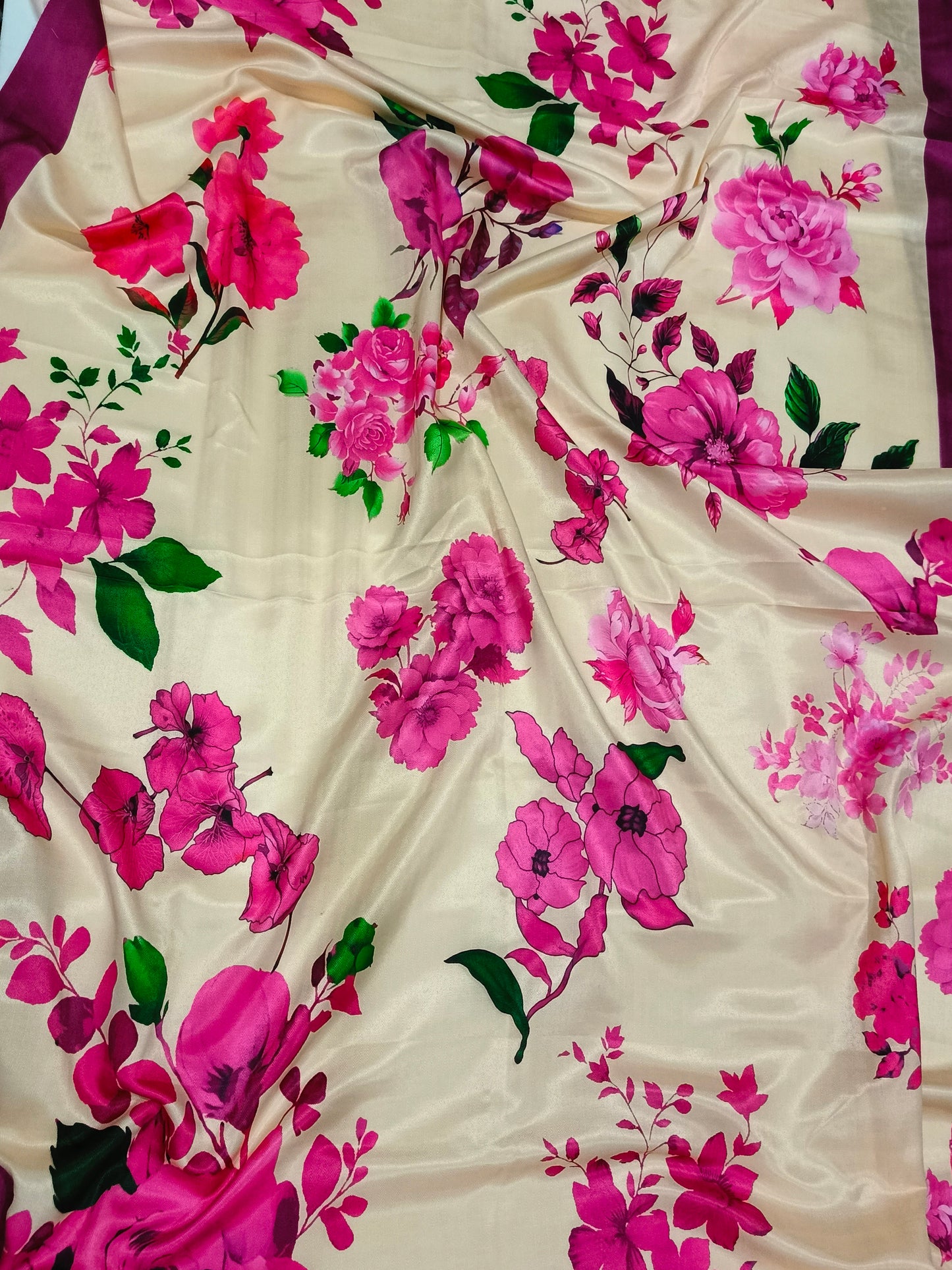 Unstitched - Dhanak 3pc Embroidered Suit