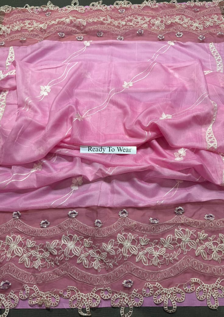 Elaf - Heavy Embroidered - Unstitched Lawn 3pc Suit