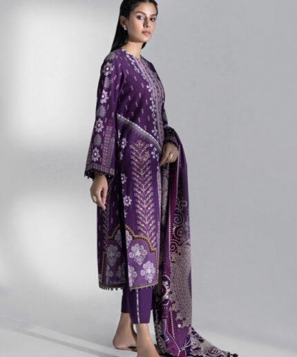 Unstitched - Lawn 3pc Printed Suit