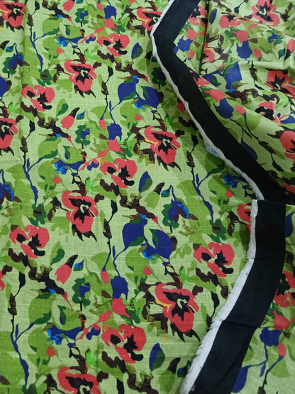 Unstitched - Khaddar 3pc Printed Suit