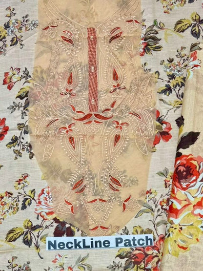 Unstitched - Khaddar 3pc Printed Suit