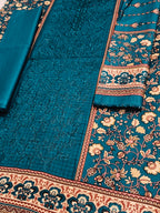 Unstitched - Khaddar 3pc Embroidered Suit