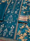 Unstitched - Khaddar 3pc Embroidered Suit