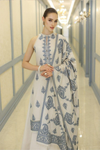 Bareeze - Premium Unstitched - Embroidered Lawn 3pc Suit
