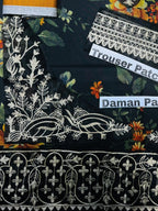 Unstitched - Dhanak 3pc Embroidered Suit
