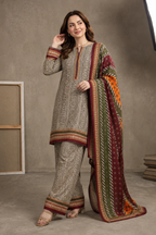 BIN SAEED - Unstitched - Lawn 3pc Printed Suit