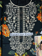 Unstitched - Dhanak 3pc Embroidered Suit