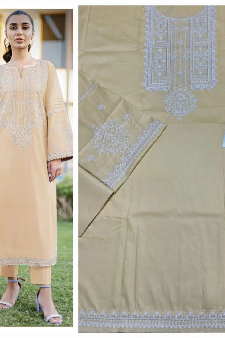 Unstitched - Lawn 2pc Embroidered Suit