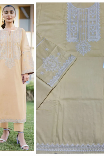 Unstitched - Lawn 2pc Embroidered Suit