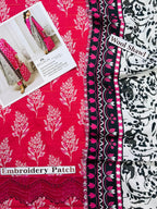 Unstitched - Khaddar 3pc Printed Suit