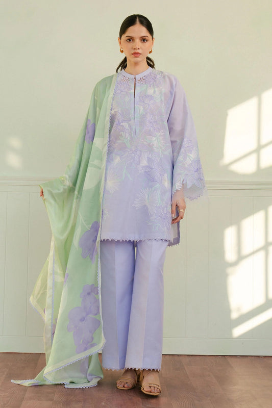 Zara Shahjahan Premium Lawn - 3pc Unstitched