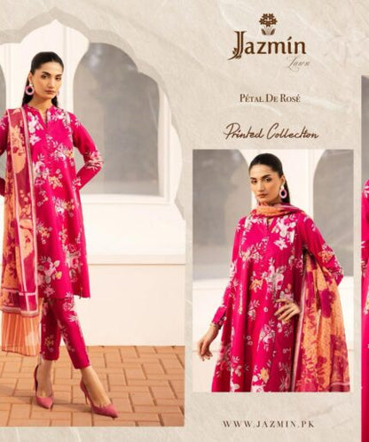 Unstitched - Lawn 3pc Printed Suit