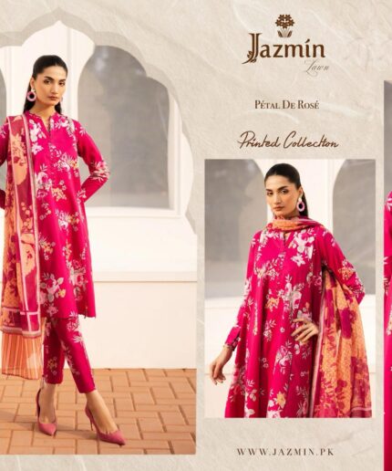 Unstitched - Lawn 3pc Printed Suit
