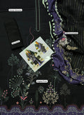 Unstitched - Doriya Viscous 3pc Printed Suit