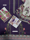 Unstitched - Doriya Viscous 3pc Printed Suit