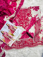 Unstitched - Doriya Linen 3pc Embroidered Suit