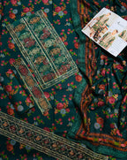 Unstitched - Dhanak 3pc Embroidered Suit