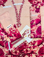Unstitched - Doriya Linen 3pc Embroidered Suit