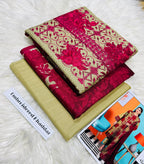 Unstitched - Khaddar 3pc Embroidered Suit