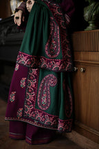 Hussain Rehar - Heavy Embroidered - Unstitched Lawn 3pc Suit