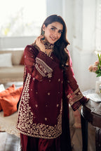 Azure - Premium Unstitched - Embroidered Lawn 3pc Suit