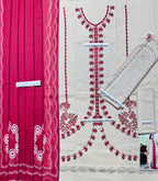 Aneelas - Premium Unstitched - Embroidered Lawn 3pc Suit