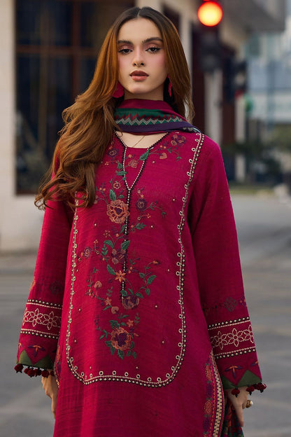 Charizma - Heavy Embroidered - Unstitched Lawn 3pc Suit
