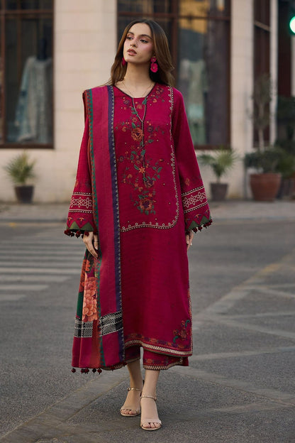 Charizma - Heavy Embroidered - Unstitched Lawn 3pc Suit