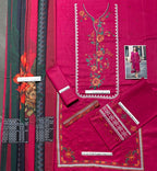 Charizma - Heavy Embroidered - Unstitched Lawn 3pc Suit