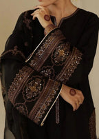 Dyot - Premium Unstitched - Embroidered Lawn 3pc Suit
