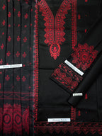 Aneelas Premium Embroidered Unstitched Lawn 3pc Suit