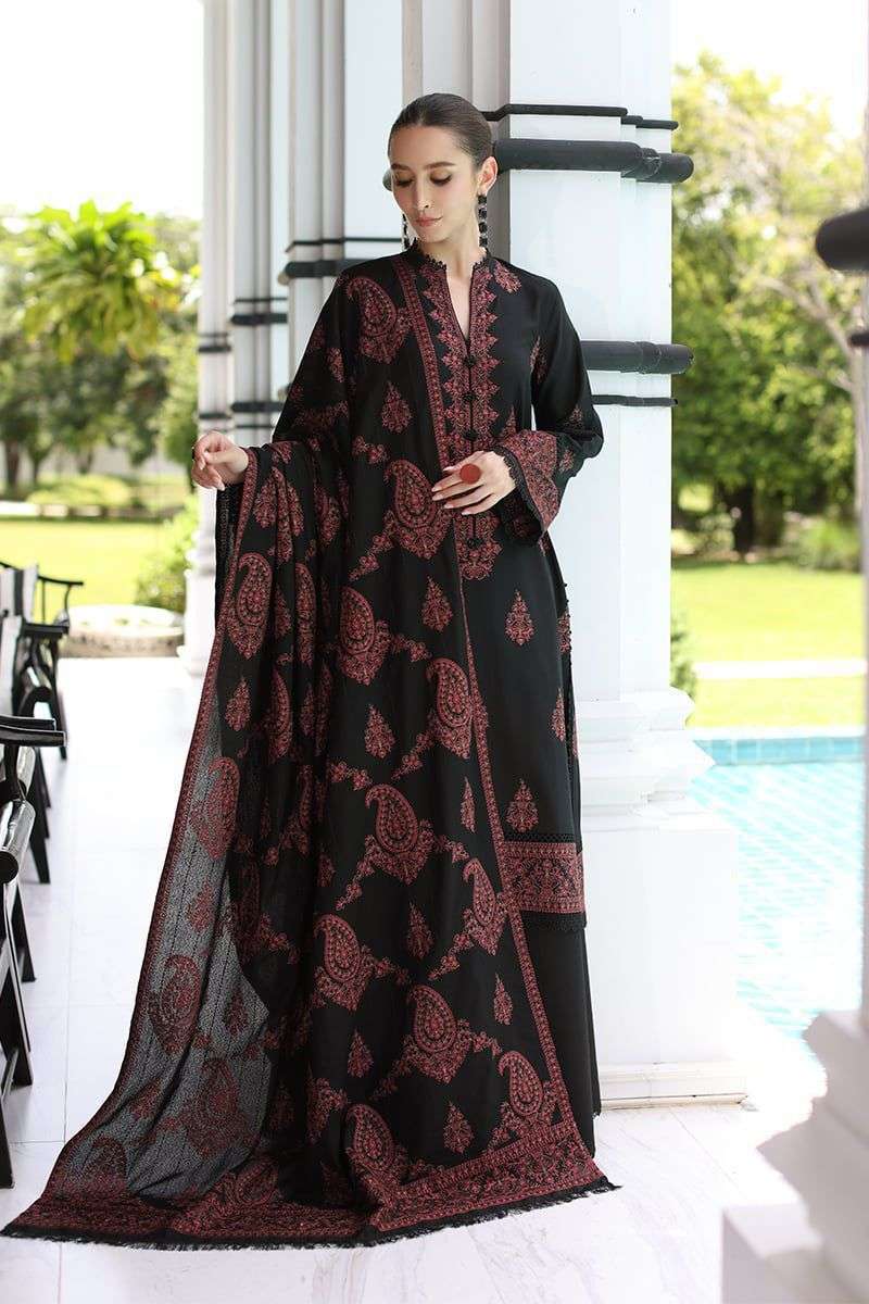 Bareeze - Premium Unstitched - Embroidered Lawn 3pc Suit