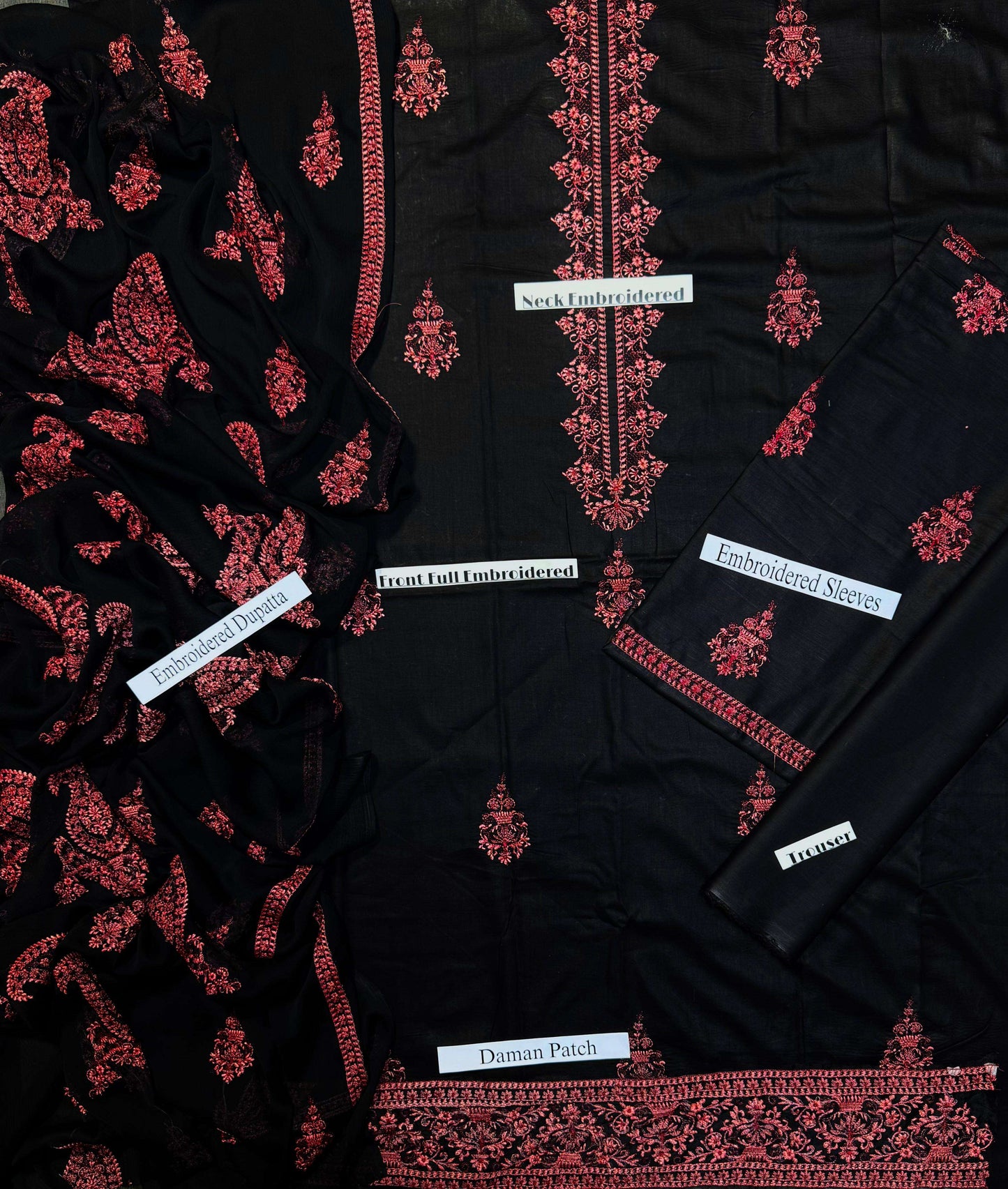 Bareeze - Premium Unstitched - Embroidered Lawn 3pc Suit