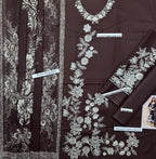 Zara - Premium Unstitched - Embroidered Lawn 3pc Suit