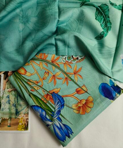 Unstitched - Lawn 3pc Printed Suit