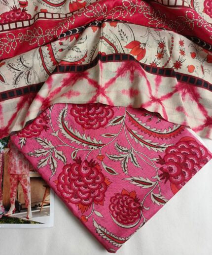 Unstitched - Lawn 3pc Printed Suit