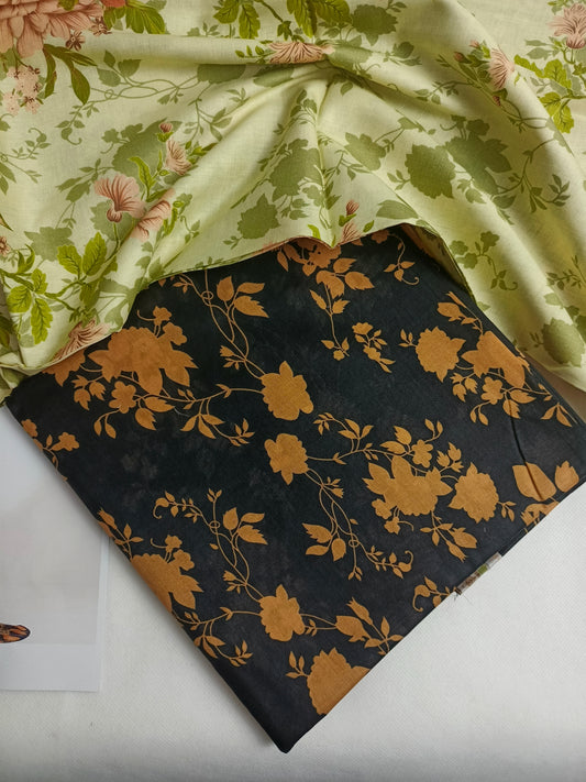 Unstitched - Lawn 3pc Printed Suit