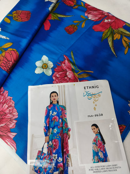 Unstitched - Lawn Allover 3pc Printed Suit