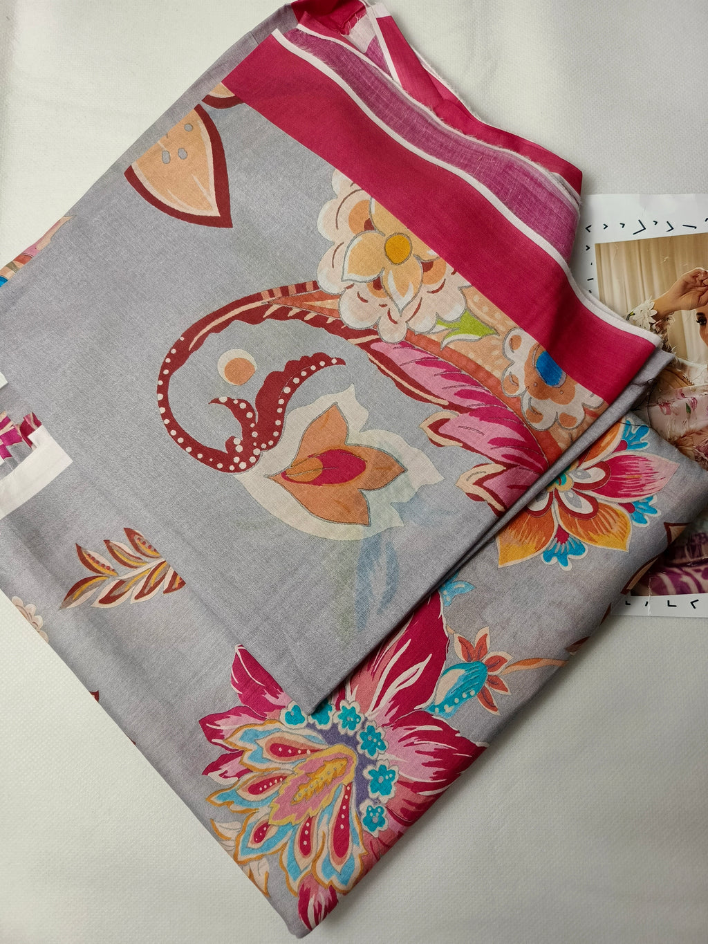 Unstitched - Lawn Allover 3pc Printed Suit