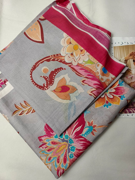 Unstitched - Lawn Allover 3pc Printed Suit