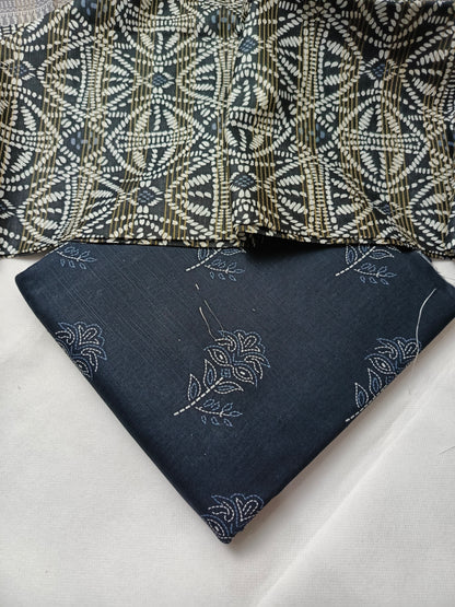 Unstitched - Khaddar 3pc Printed Suit