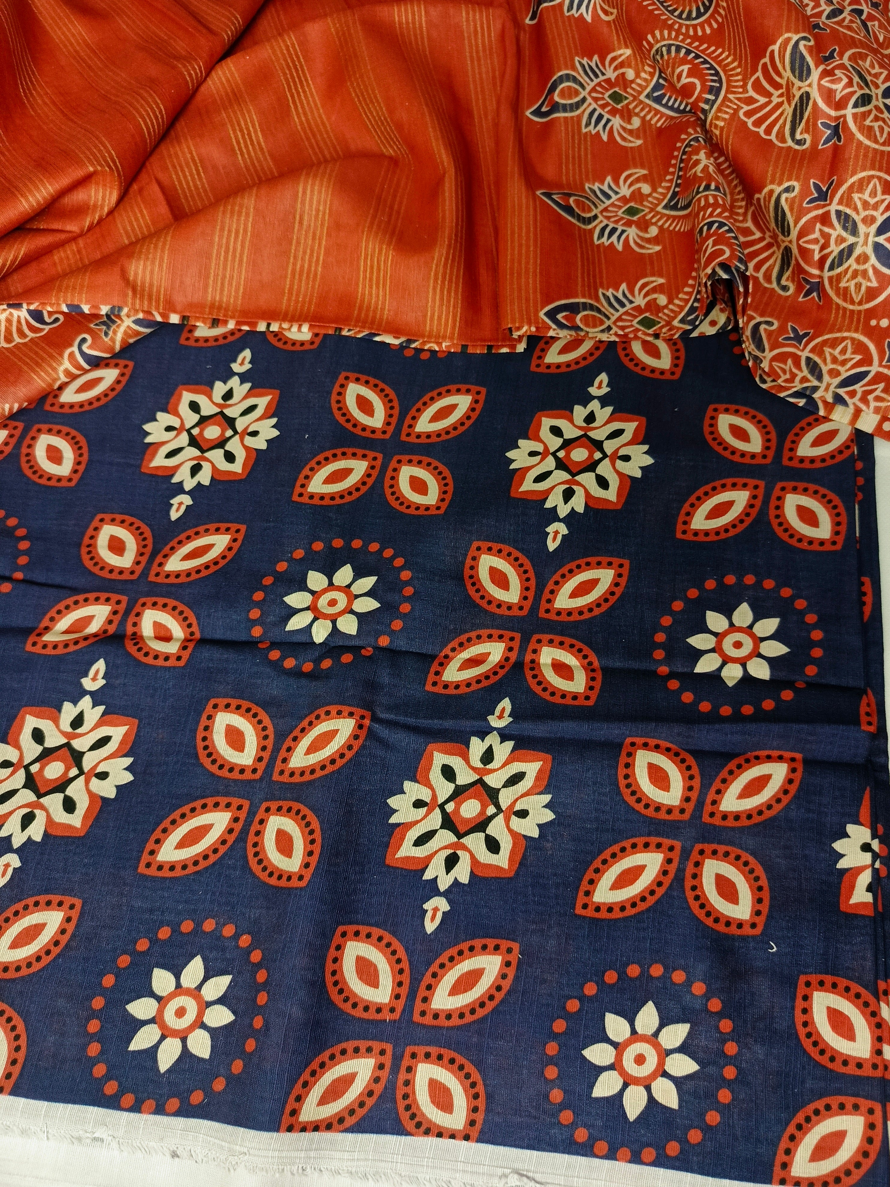 Unstitched - Khaddar 3pc Printed Suit