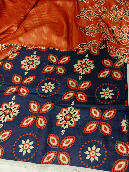 Unstitched - Khaddar 3pc Printed Suit