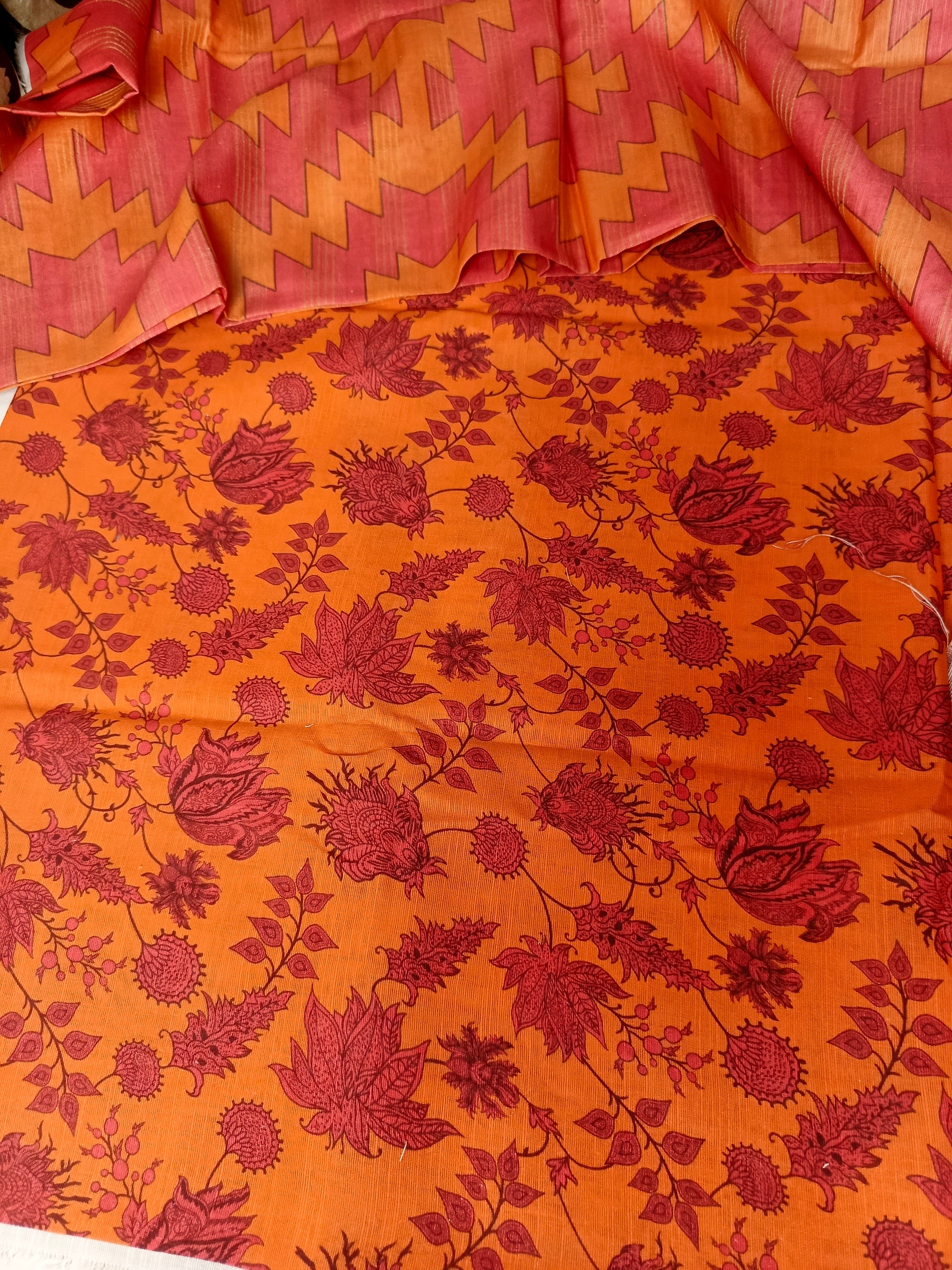 Unstitched - Khaddar 3pc Printed Suit